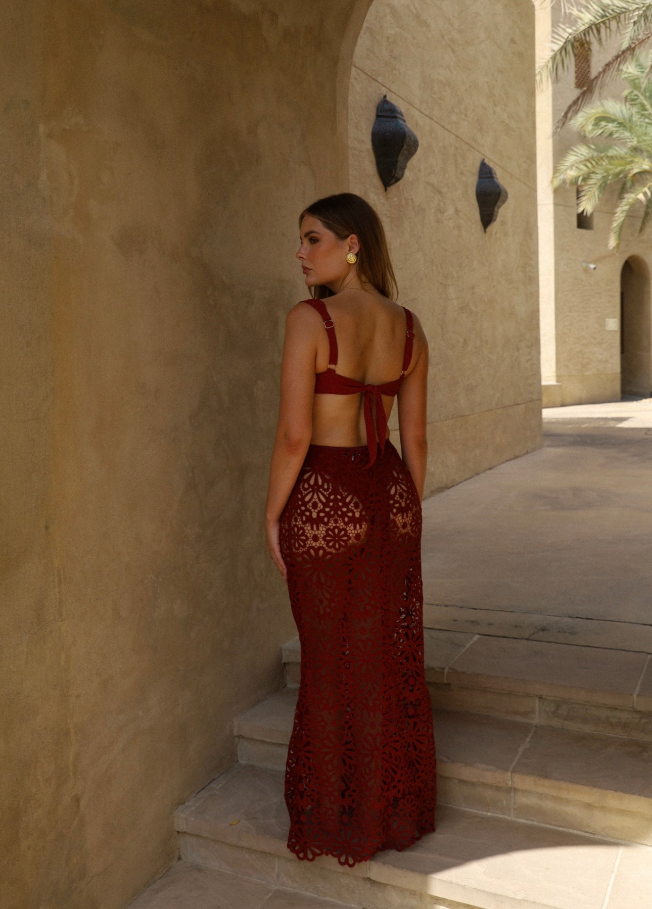 CHERRY RED BALCONETTE BIKINI TOP
