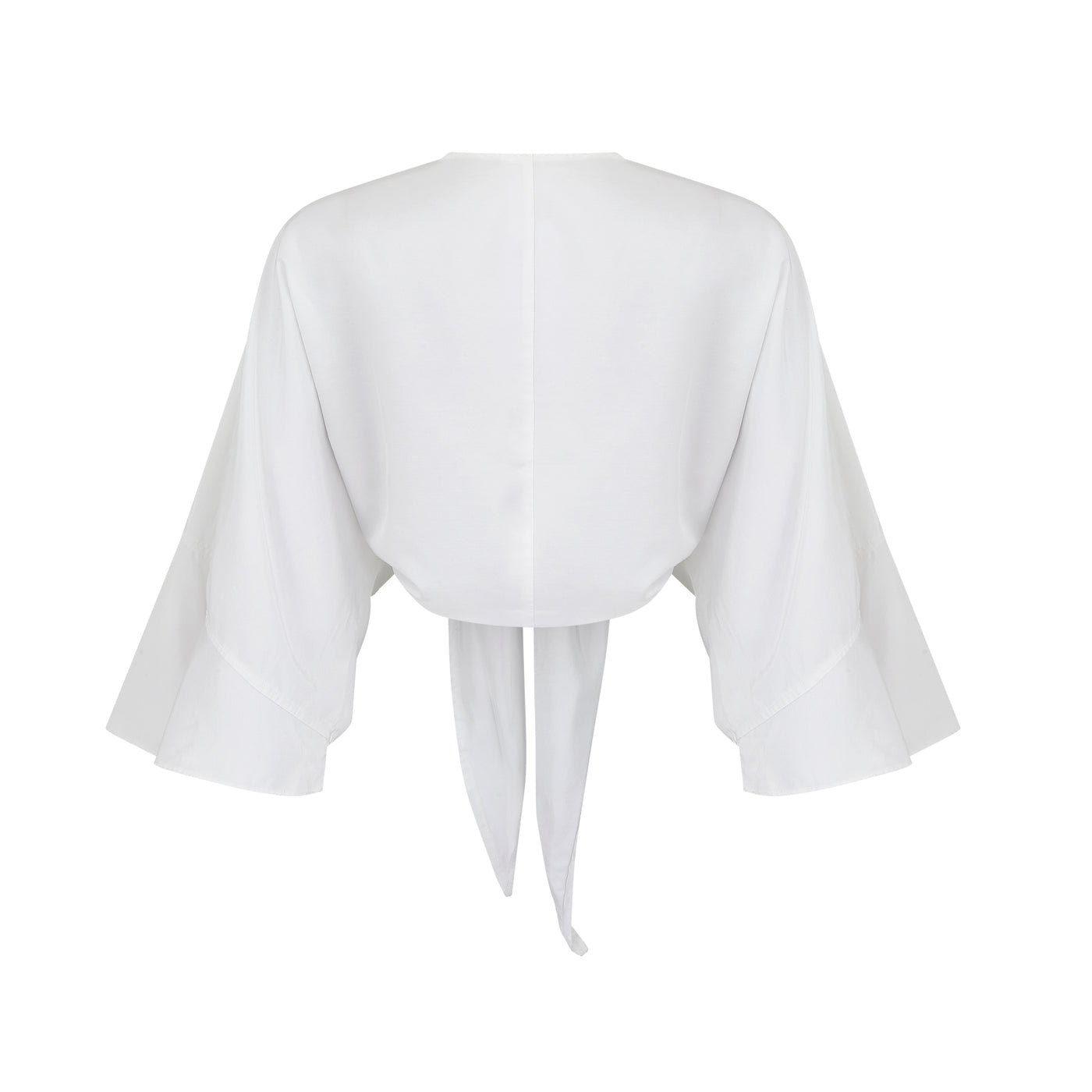 Freyja Wrap Top | White